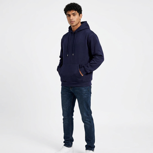 Sudaderas con Capucha Térmicas de Invierno para Hombre, Estilo Vintage, 500gsm, Mezcla de Poliéster/Algodón, Forro Polar, Secado Rápido, Transpirables, Venta al Por Mayor - Product Image 1