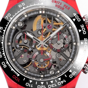 Montre pour homme avec cadran multiple en cristal saphir bleu, mouvement visuellement dynamique, légère, montre de luxe pour le golf - Product Image 3