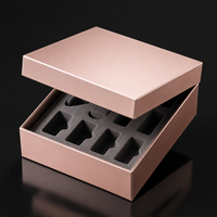 Boîtes cadeaux sur mesure en papier avec insert en mousse personnalisé, cartons rigides pour ensembles de contenants de bougies artisanales