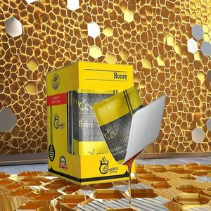 En stock <span class=keywords><strong>Rhin</strong></span> mythe abeille miel doré magnifique boîte-cadeau couleur impression emballage boîte de présentation - Product Image 5