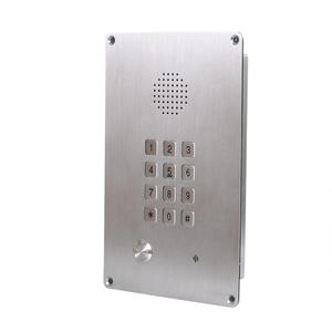 Boîte d'appel d'urgence SIP mains libres SIP/VoIP industrielle pour les prisons et les services publics - Product Image 2