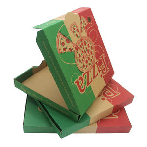 Usine en gros personnalisé 6/7/8/9/10/12 pouces boîtes <span class=keywords><strong>à</strong></span> pizza boîte <span class=keywords><strong>de</strong></span> papier ondulé pour emballage alimentaire <span class=keywords><strong>à</strong></span> <span class=keywords><strong>emporter</strong></span> - Product Image 3