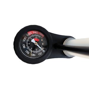 WENDA Pompe à pied en plastique transparent <span class=keywords><strong>Schrader</strong></span> <span class=keywords><strong>Presta</strong></span> pour pneu de vélo Gonfleur avec jauge - Product Image 5