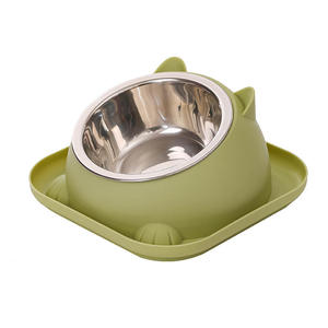 Nuevo <span class=keywords><strong>Comedero</strong></span> para Mascotas, Tazón para Gatos con Boca Oblicua, Soporte para Comida de Gato, Tazón Antideslizante para Perros, Recipiente <span class=keywords><strong>Antihormigas</strong></span> y Antiderrame de Alimentos, <span class=keywords><strong>Comedero</strong></span> para Mascotas - Product Image 5