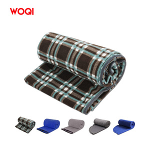 Forro de saco de dormir de lana Woqi de 75 pulgadas, tamaño completo, con cremallera superior, estilo sobre, para adultos, material de poliéster. - Product Image 2