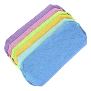 Correa de tracción estirable Toalla exfoliante de doble cara Cinturón de ducha de espalda larga Toalla Depurador de baño para masaje de limpieza corporal - Product Image 1