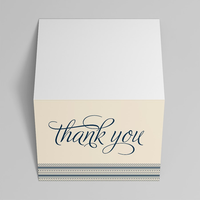 Carte de remerciement gaufrée personnalisée avec insert en papier, carte postale, carte de visite promotionnelle, carte de vœux personnalisée avec dorure à chaud