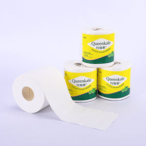 Fabricante de papel higiénico y rollos de toallas de papel ecológicos de 3 capas, hechos con pulpa de madera virgen, directamente de fábrica con muestras gratuitas. - Product Image 2