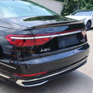 Aileron arrière <span class=keywords><strong>RS8</strong></span> pour A8, pièce de rechange automobile, fibre de carbone sèche, 2017 2018 2019 2020 2021 2022, accessoires extérieurs - Product Image 5