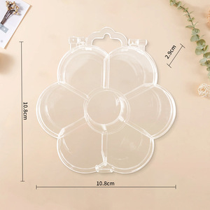 Girls Hair Accessory Set DIY Beaded Jewelry Box Cartoon Storage Case For Kids Pink With Transparent Lid - Product Image 3