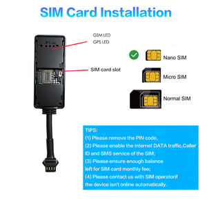 Traceur GPS filaire 4G GLONASS Beidou avec détection ACC, coupure <span class=keywords><strong>de</strong></span> carburant à distance, stockage cloud, autonomie <span class=keywords><strong>de</strong></span> 12 à 24 heures pour voiture/moto/camion - Product Image 2