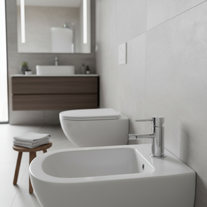 Orian-B Kamalu moderno miscelatore per Bidet monocomando in ottone cromato per applicazione bagno - Product Image 3