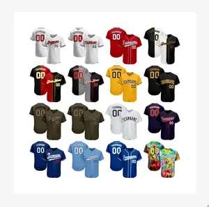 New Arrive custom printing baseball jersey