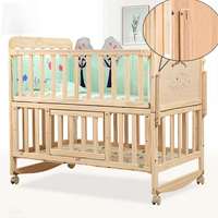 Kit de fixation pour lit bébé – Vis galvanisées à tête hexagonale, goujons en bois et écrous cylindriques