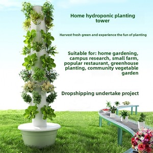 Système de culture vertical intelligent pour légumes, équipement de culture hors sol, <span class=keywords><strong>colonne</strong></span> pour pots de fleurs, jardinières - Product Image 2
