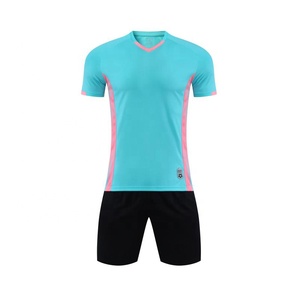 25-26 Jersey Sepak Bola Kustom Kaos Lengan Pendek Set Pria Tracksuit Atletik 100% Katun Cetak Transfer Panas Cepat Kering - Product Image 1