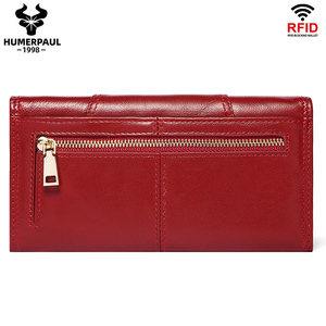 <span class=keywords><strong>Portafoglio</strong></span> HUMERPAUL per Donne in Vera Pelle, Pochette alla Moda Multifunzione con Protezione RFID per Telefono, <span class=keywords><strong>Carte</strong></span> <span class=keywords><strong>e</strong></span> <span class=keywords><strong>Monete</strong></span> - Product Image 2