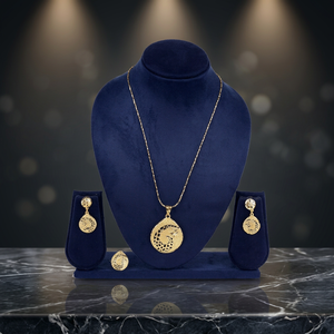 Juego de Colgantes de Joyería de Moda al por Mayor, Juego de Colgantes de Latón con Baño de Oro 14K 18K 24K para Mujer, Joyería de Diseño Tradicional Oro Joyería - Product Image 3