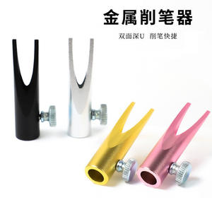 ที่เหลาดินสอเขียนคิ้วโลหะแบบขายส่ง พร้อมที่ตัดลวดและที่กันคิ้วแบบปากเป็ด - Product Image 5