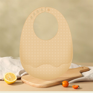 Babero de silicona suave, personalizado, Premium, personalizado, alimentación libre de Bpa, venta al por mayor - Product Image 3