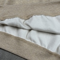 Sweat-shirt décontracté pour homme, col en V, demi-zip, couleur Haze Gold, avec broderie de logo personnalisée, vente en gros d'usine, grandes tailles