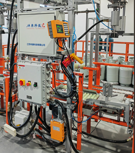 Ligne de production de remplissage de <span class=keywords><strong>GPL</strong></span> entièrement automatisée, pompe à carburant submersible de type chaîne, dispositif de remplissage de cylindres, papier pour <span class=keywords><strong>butane</strong></span> propane - Product Image 5