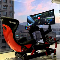 Racing Simulator Direct Drive Wheel Gaming Volante y pedales PC Game Sim Driving Simulator Kit