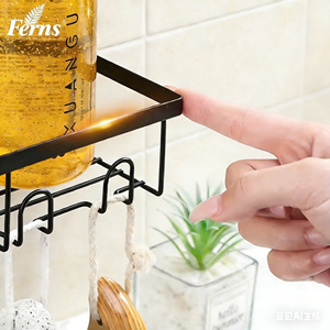 Étagère de rangement pour douche, sans perçage, autocollante, organisateur d'angle de douche, étagères d'angle de salle de bain, panier de douche d'angle avec crochets - Product Image 2