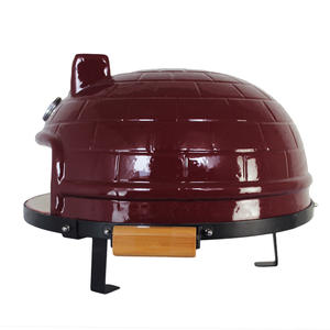 KIMSTONE – four à Pizza en céramique et <span class=keywords><strong>charbon</strong></span> de bois, ustensile de cuisine, de jardin, de 21 pouces - Product Image 4