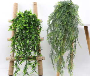 5 Branches de plantes artificielles en feuilles de lierre <span class=keywords><strong>pour</strong></span> intérieur, plantes murales en rotin de 1,80 m en plastique, écologiques, <span class=keywords><strong>pour</strong></span> <span class=keywords><strong>le</strong></span> Poisson d'avril - Product Image 6