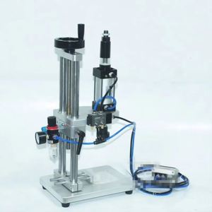 Máquina Semiautomática para Sellar Tapas de Botellas de Condimento, Máquina Neumática para Tapar Botellas de Vidrio, Frascos y Botellas de Perfume - Product Image 5
