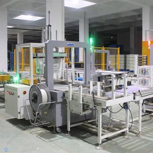 Ligne d'emballage automatisée personnalisée 1180*65*77 entièrement automatique pour utilisation en intérieur, pour le tri, l'emballage, l'étiquetage et la palettisation des produits - Product Image 1