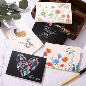 Custom Thank You Cards With Logo Customize Name Greeting Cards 300gsm Paper Personalized Wedding <b>Gift</b> Invitation Postcards - Product Image 2