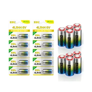 EBL ขายส่งแบตเตอรี่อัลคาไลน์ 6V LR6 แบตเตอรี่อัลคาไลน์ 6V สําหรับปลอกคอสุนัข 4LR44