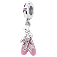 Nouveaux charms et perles en argent sterling 925, motifs Lune, Parfum, Chaussures de danse, compatibles avec les bracelets et joncs de marque, pour la création de bijoux DIY, cadeau pour femme