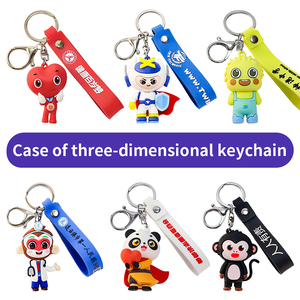 <span class=keywords><strong>Portachiavi</strong></span> 3D in PVC Personalizzato con Logo e Colori Personalizzabili, Regalo Promozionale con Personaggi dei Cartoni Animati come Jelly Cat, Coniglio, Mario - Product Image 2