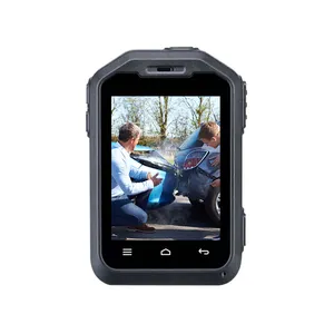 Wide Angle Touch screen miniature de seguridad remote quality wearable body policy equipment smart video 4g body camera