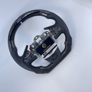 Volant en fibre de carbone unique avec éclairage LED pour Renault <span class=keywords><strong>Mégane</strong></span> / Scénic - Product Image 3