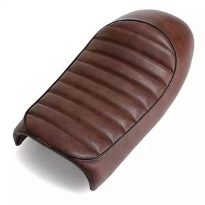 Universal motocicleta Retro Cafe negro marrón conductor asiento individual soporte de resorte Kit de montaje Sportster asiento <span class=keywords><strong>Bobber</strong></span> para CG <span class=keywords><strong>125</strong></span> - Product Image 5