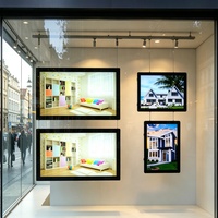 Afficheur numérique tactile HD multilingue de 15,6 à 55 pouces pour la publicité en vitrine des agents immobiliers