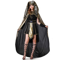 Ancienne Egypte Rois Reine Princesse Cosplay Costume Femmes Hommes Pharaon Halloween Stage Dance Costume Role Play Carnival TV Movie