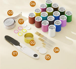 Kit <span class=keywords><strong>de</strong></span> couture portable magnétique pour les voyages - Ensemble complet <span class=keywords><strong>d</strong></span>'aiguilles <span class=keywords><strong>et</strong></span> <span class=keywords><strong>de</strong></span> fils avec des fournitures <span class=keywords><strong>de</strong></span> couture pour adultes <span class=keywords><strong>et</strong></span> <span class=keywords><strong>d</strong></span>ébutants - Product Image 2