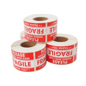 Etiquetas de Advertencia Fluorescentes Personalizadas en Rollo de Papel para Embalaje OEM - Product Image 6