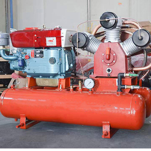 Máquina de compresores de aire de tornillo portátil de alta eficiencia de 7,5 kW Motor diésel Vertical Pistón Motor de compresor de tornillo de minería de Gas - Product Image 6