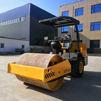 Compacteur vibrant à tambour unique 3,5T YZF-35X avec moteur et pompe haute performance pour la construction routière et de fondations