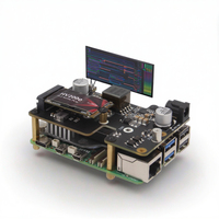 Carte de développement Raspberry Pi 5 M.2 NVMe SSD PoE Expansion X1012 Power Ethernet PCIe Dual Function Support 2280 Form Factor