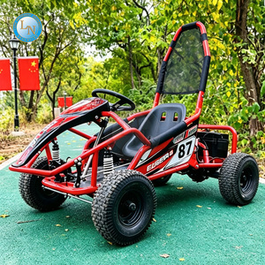 Kart de course pour enfants d'extérieur, très demandé, avec amortisseurs hydrauliques avant et arrière réglables en vitesse (haute, moyenne, basse) - Product Image 1