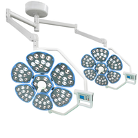 Lampe chirurgicale électrique sans ombre à LED pour plafond, idéale pour les salles d'opération vétérinaires