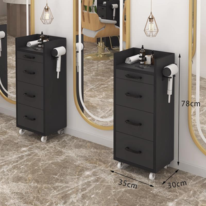 Carrito de Peluquería de Alta Calidad al por Mayor, Mueble de Salón de Belleza, Gabinete de Almacenamiento para Salón de Belleza, Equipo de Barbería - Product Image 6