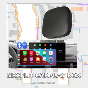 Adaptateur CarPlay sans fil avec boîte de streaming portable intelligente Android 2 Go + 32 Go pour Netflix et <span class=keywords><strong>YouTube</strong></span>, clé USB - Product Image 3